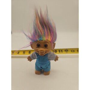 Vintage 1990 Bright Of America Troll EXCELLENT CONDITION.‎ ORIGINAL CLOTHES!